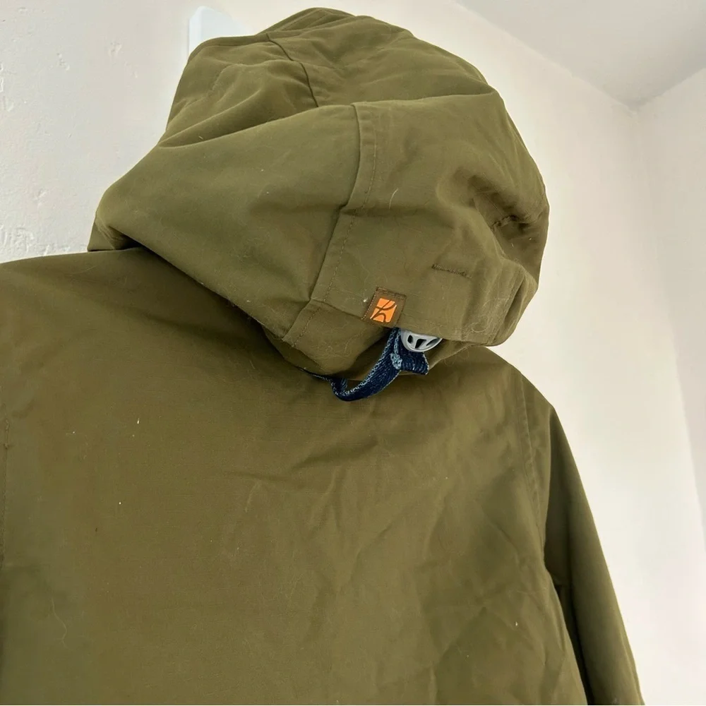 HOLDEN Womens Shelter Jacket Hooded Parka Ski Snowboard Jacket Olive Size XS